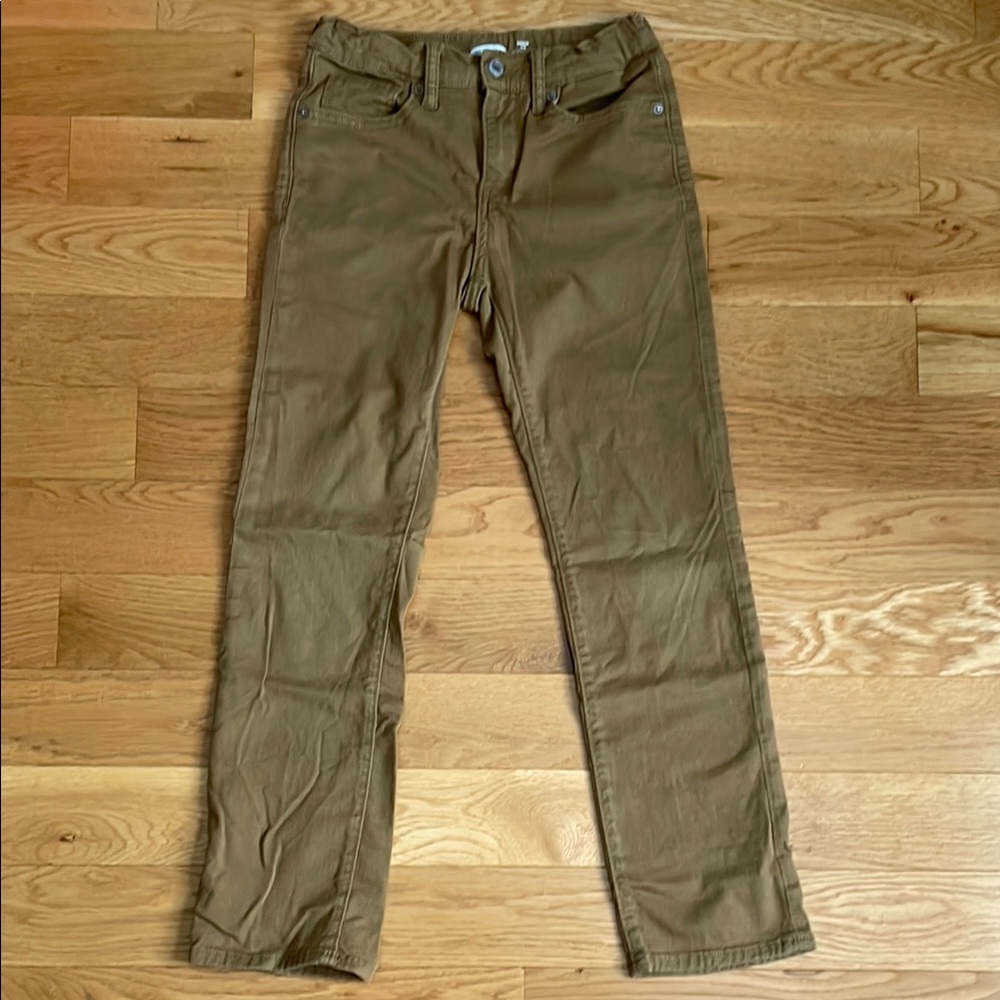 Old Navy Tan Karate Slim Pants